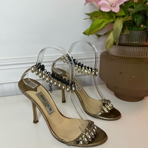Jimmy Choo Shoes - Jimmy Choo Metallic Heels